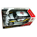 LED lighting musical toy cars with friction motor